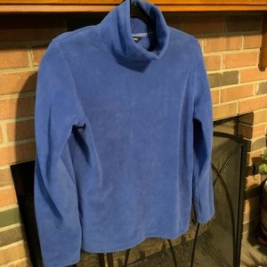 S (6-8) Lands End Ladies fleece layering top